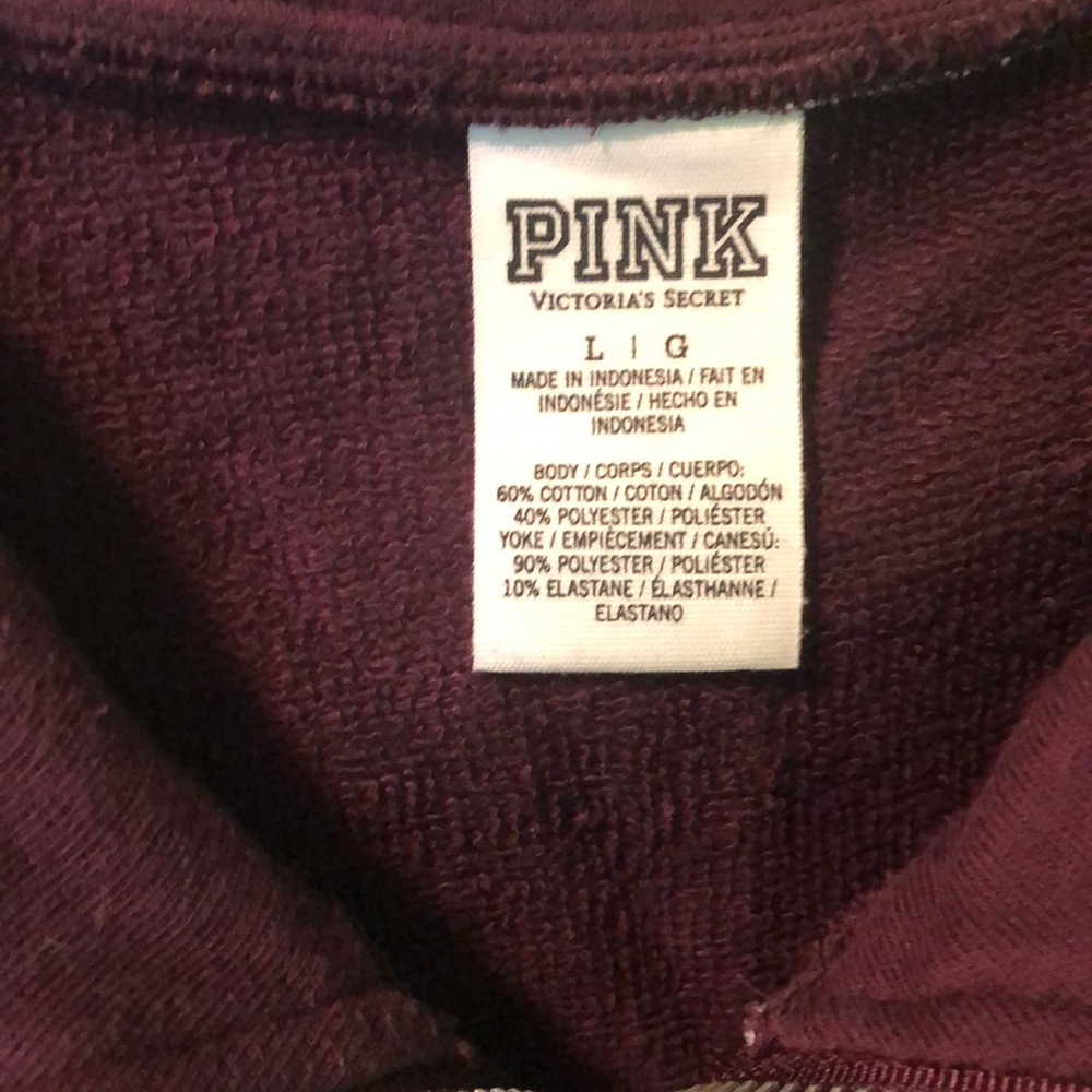 Pink quarter zip jacket - Picture 3 of 5